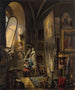 Raphael und seine Muse im Atelier - Vincenzo Abbati — Ansicht des Kunstwerks