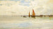 auf der Lagune Venedig - Vincenzo Cabianca — Ansicht des Kunstwerks