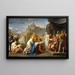 Der Traum des Scipio - Vincenzo Camuccini — gerahmtes Bild an der Wand