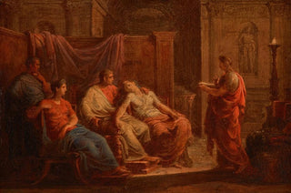 Vincenzo Camuccini - Virgil Reading the Aeneid to the Family of Augustus.webp