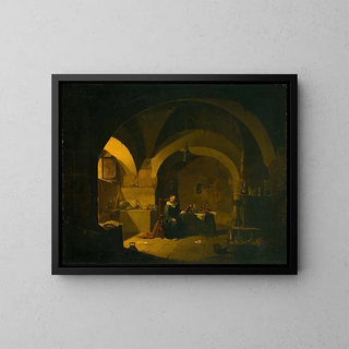 Vincenzo Giovannini - A Chemist In His Laboratory.webp
