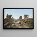 Via Appia à la hauteur du IVe mille - Vincenzo Giovannini — gerahmtes Bild an der Wand