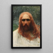 Kopf Christi - Vittorio Cavalleri — gerahmtes Bild an der Wand