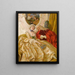 La cour - Vittorio Emanuele Bressanin — gerahmtes Bild an der Wand