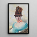 Eine elegante - Vittorio Matteo Corcos — gerahmtes Bild an der Wand