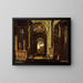 L'Adoration des bergers - Viviano Codazzi — gerahmtes Bild an der Wand