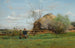 Beginn des Herbstes im Dorf - Vladimir Egorovich Makovsky — Ansicht des Kunstwerks