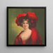 Voici Élisabeth - Anonym — gerahmtes Bild an der Wand