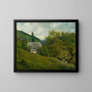 Vojtech Angyal - Landscape near Kremnica.webp