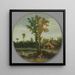 Reisende am Seeufer - Esaias van de Velde — gerahmtes Bild an der Wand
