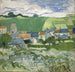 Vue d'Auvers - Vincent van Gogh — Ansicht des Kunstwerks