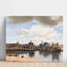 Reproduktion des Gemäldes Vue de Delft - Johannes Vermeer