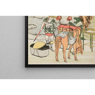 Reproduction Vue de Mitsuke - Katsushika Hokusai