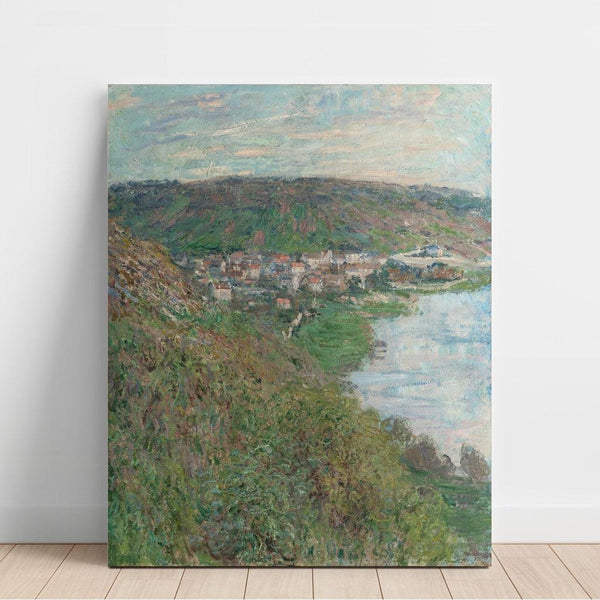Reproduktion des Gemäldes Vue de Vétheuil - Claude Monet