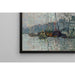 Reproduktion des Gemäldes Ansicht der Prins Hendrikkade und des Kromme Waal in Amsterdam - Claude Monet