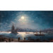 Ansicht des Bosporus mit Hagia Sophia und der Jungfrau Turm im Mondschein - Ivan Konstantinovich Aivazovsky