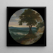 Panoramaansicht von Avignon - Jacques Fouquier — gerahmtes Bild an der Wand