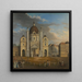 Blick auf die Karlskirche - Franz Alt — gerahmtes Bild an der Wand