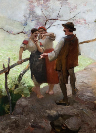 Wacaw Szymanowski - Hutsuls in Conversation.webp