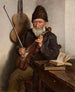 Alter Mann mit Violine - Władysław Ciesielski — Ansicht des Kunstwerks