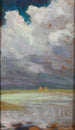 Landschaft mit bedecktem Himmel - Władysław Ostrowski — Ansicht des Kunstwerks