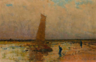 Wadysaw Wankie - Sail boat at the sea coast.webp