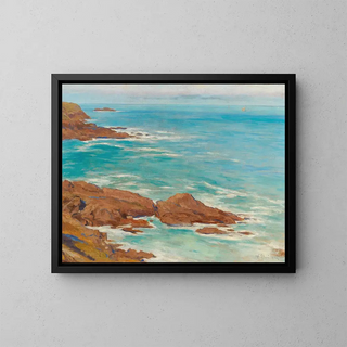 Wadysaw lewiski - A Coastal Landscape.webp