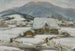 Cottages dans la neige - Władysław Ślewiński — Ansicht des Kunstwerks
