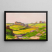 Feld bei Janowiec - Władysław Ślewiński — gerahmtes Bild an der Wand