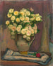 Vase von kleinen weißen Rosen - Władysław Ślewiński — Ansicht des Kunstwerks