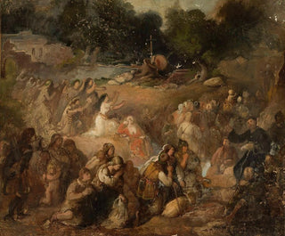 Taufe Litauens - Władysław Łuszczkiewicz — Ansicht des Kunstwerks