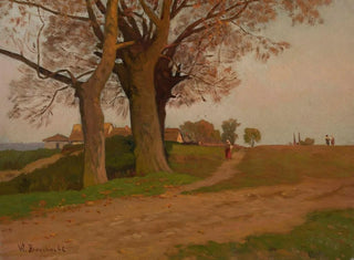 Landschaft - Walery Brochocki — Ansicht des Kunstwerks