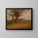 Landschaft - Walery Brochocki — gerahmtes Bild an der Wand