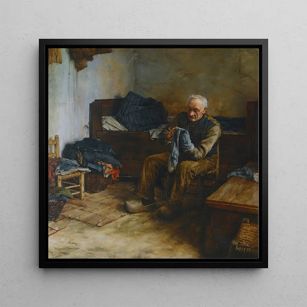 Gemälde Ein flämischer Bauer - Walter Langley | Kunstdruck