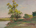 Landschaft mit Fluss - Walter A Clark — Ansicht des Kunstwerks