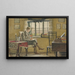 Ferme de l'if - Walter Crane — gerahmtes Bild an der Wand