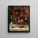 L'anniversaire du capitaine - Walter Dendy Sadler — gerahmtes Bild an der Wand