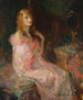 Die rosa Robe - Walter G. Ratterman — Ansicht des Kunstwerks