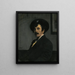 Portrait de James Abbott McNeill Whistler - Walter Greaves — gerahmtes Bild an der Wand
