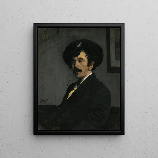 Walter Greaves - Portrait Of James Abbott Mcneill Whistler.webp