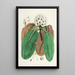 Die Rhododendren des Himalaya von Sikkim Pl10 - Walter Hood Fitch — gerahmtes Bild an der Wand
