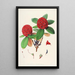 Les Rhododendrons de l'Himalaya de Sikkim Pl25 - Walter Hood Fitch — gerahmtes Bild an der Wand
