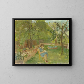 Walter Kurt Wiemken - Girl in the Garden.webp