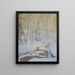 Beim Sonnenaufgang - Walter Launt Palmer — gerahmtes Bild an der Wand