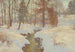 Eichen im Winter-Schnee im November - Walter Launt Palmer — Ansicht des Kunstwerks