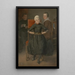 Familie holländisch - Walter MacEwen — gerahmtes Bild an der Wand