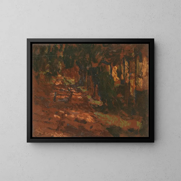 Envermeu - Walter Richard Sickert — gerahmtes Bild an der Wand