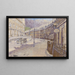 Die Weinberge Bath - Walter Richard Sickert — gerahmtes Bild an der Wand