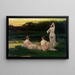 Seerosen - Walter Shirlaw — gerahmtes Bild an der Wand