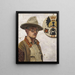 Selbstporträt - Walter Ufer — gerahmtes Bild an der Wand